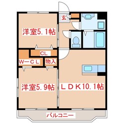 セトル・伊集院　Ⅱの物件間取画像